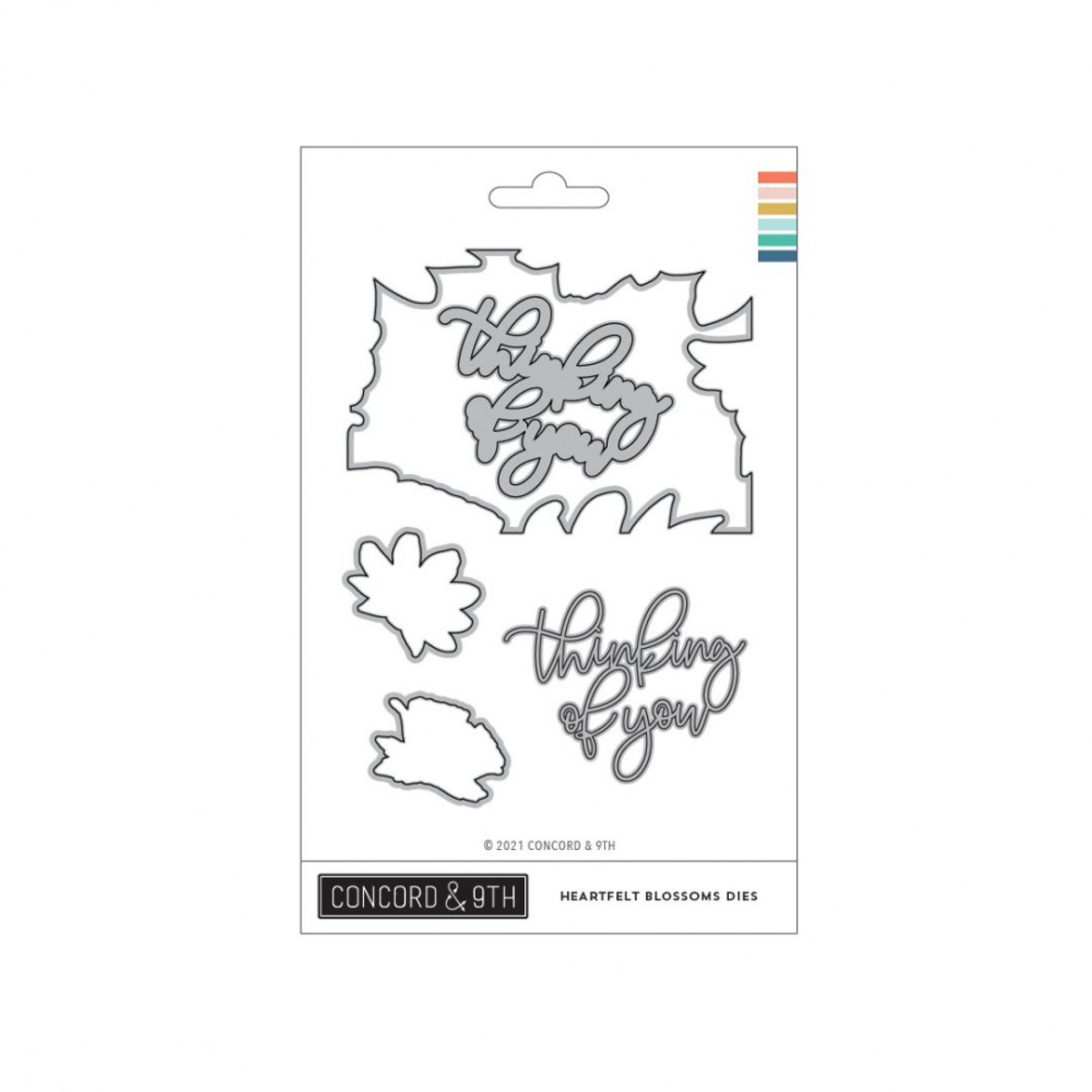 Concord & 9th Heartfelt Blossoms Stamp Set