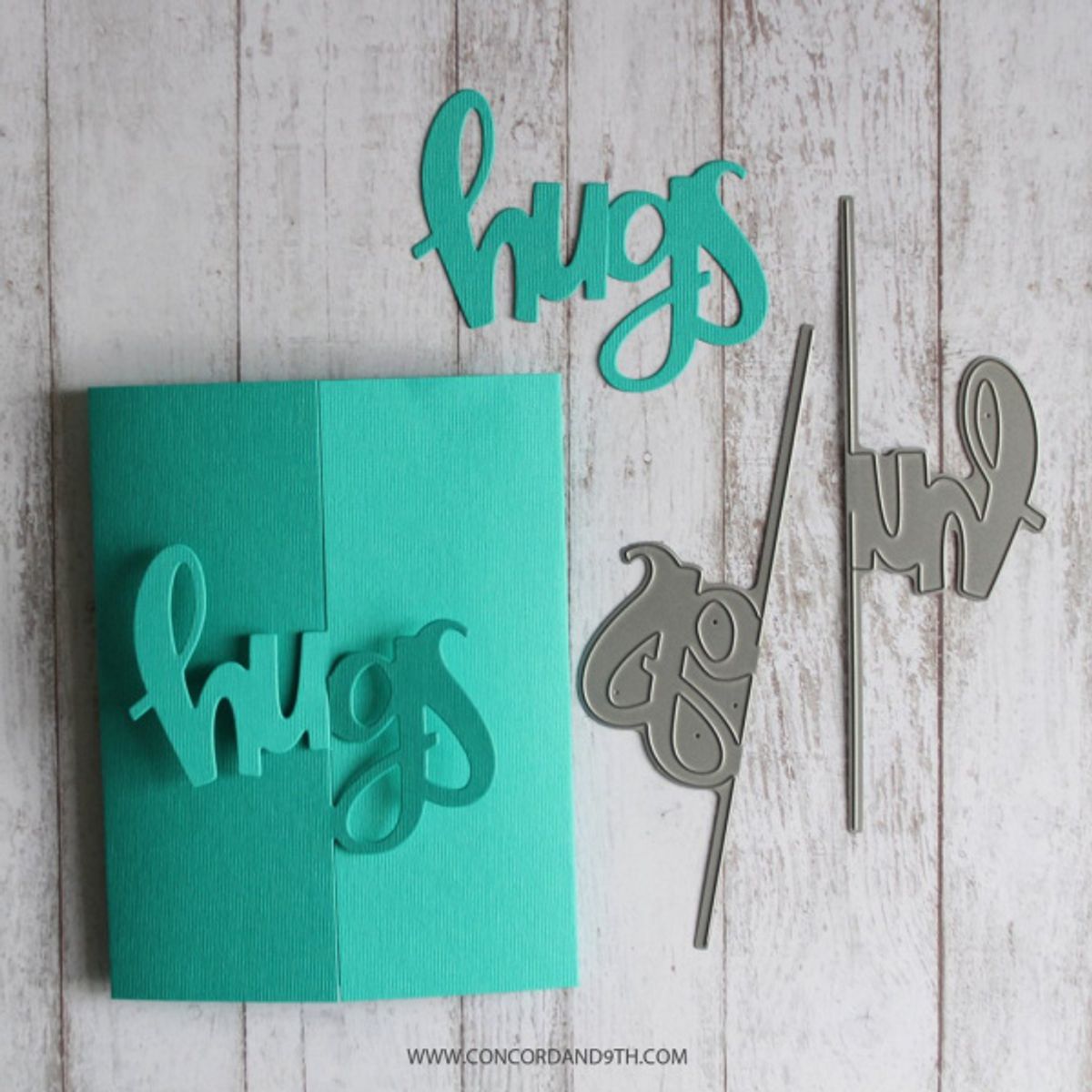 Concord & 9th Hugs Card Dies