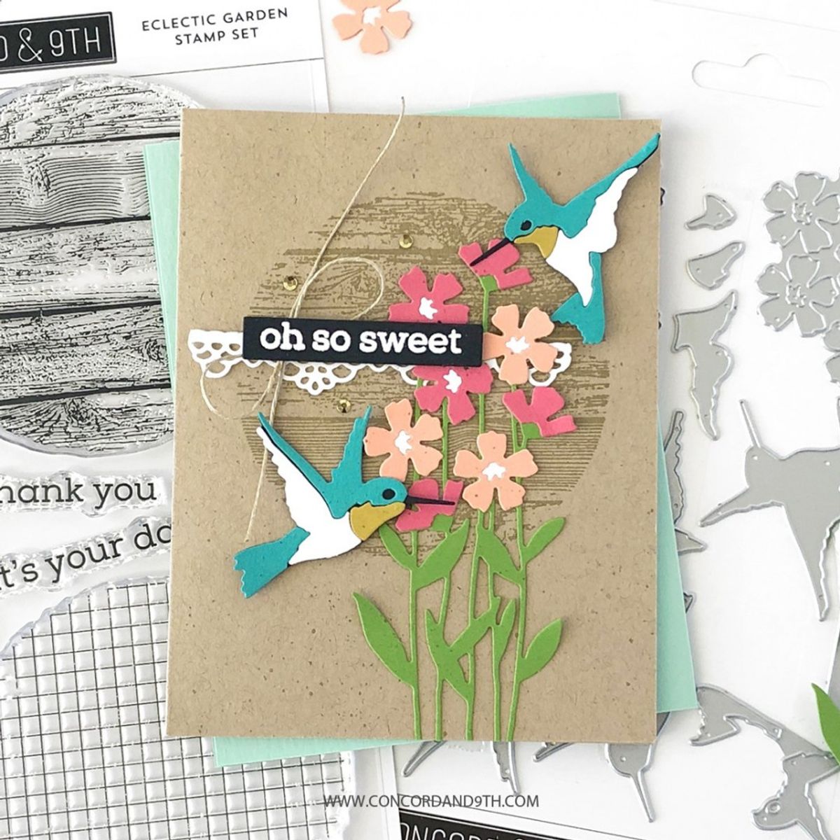 Concord & 9th Eclectic Garden Stamp Set