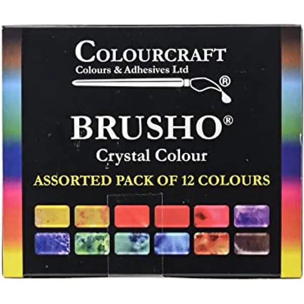Hovedbilde Colourcraft Brusho Set 12