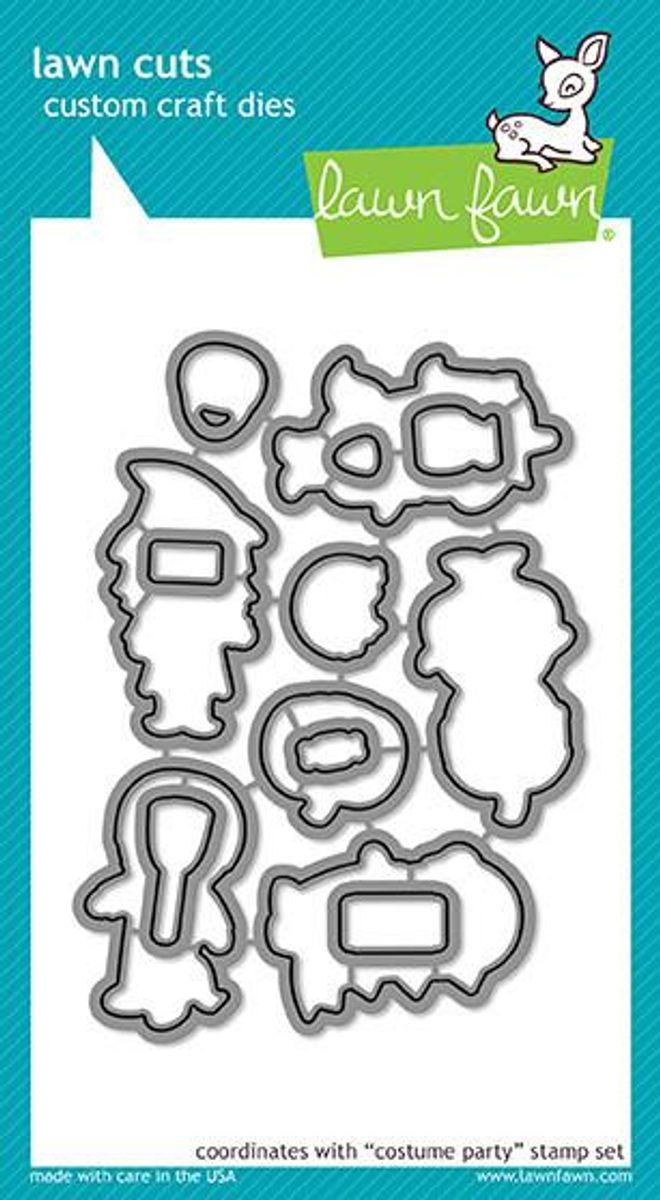 Lawn Fawn Costume Party Stamp Set