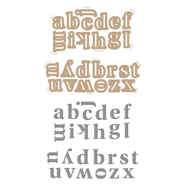 Hovedbilde Spellbinders Glimmer Alphabet Hot Foil Plate & ...