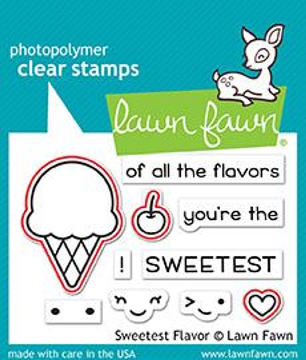 Lawn Fawn Sweetest Flavor Dies