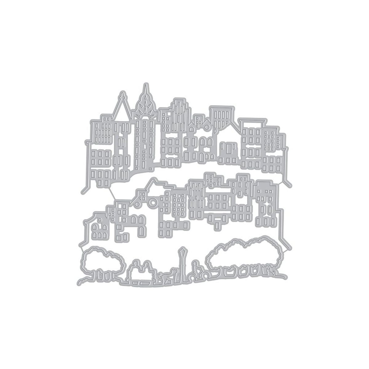Hero Arts Tri-fold Edge City Fancy Die