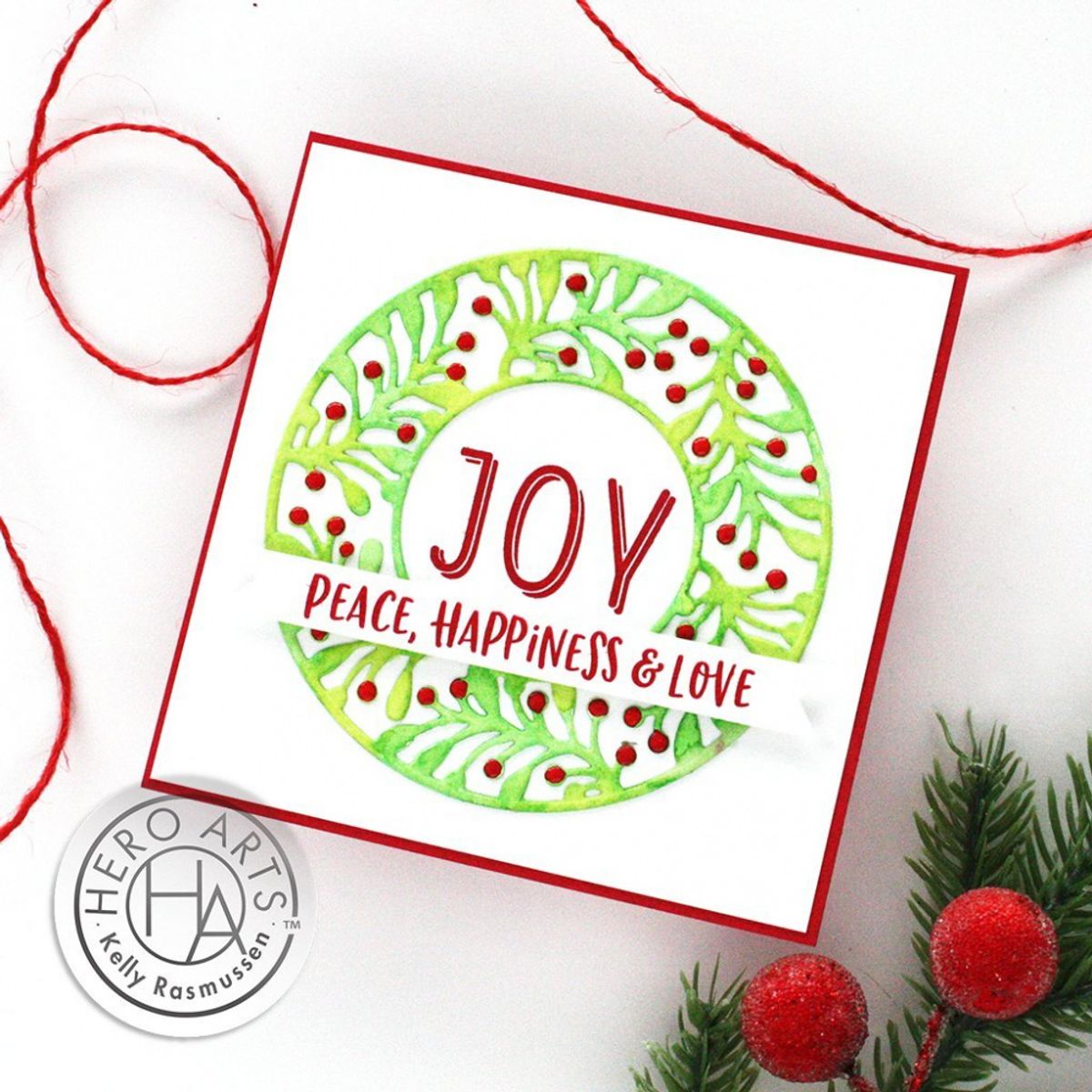 Hero Arts Greenery Medallion Fancy Die