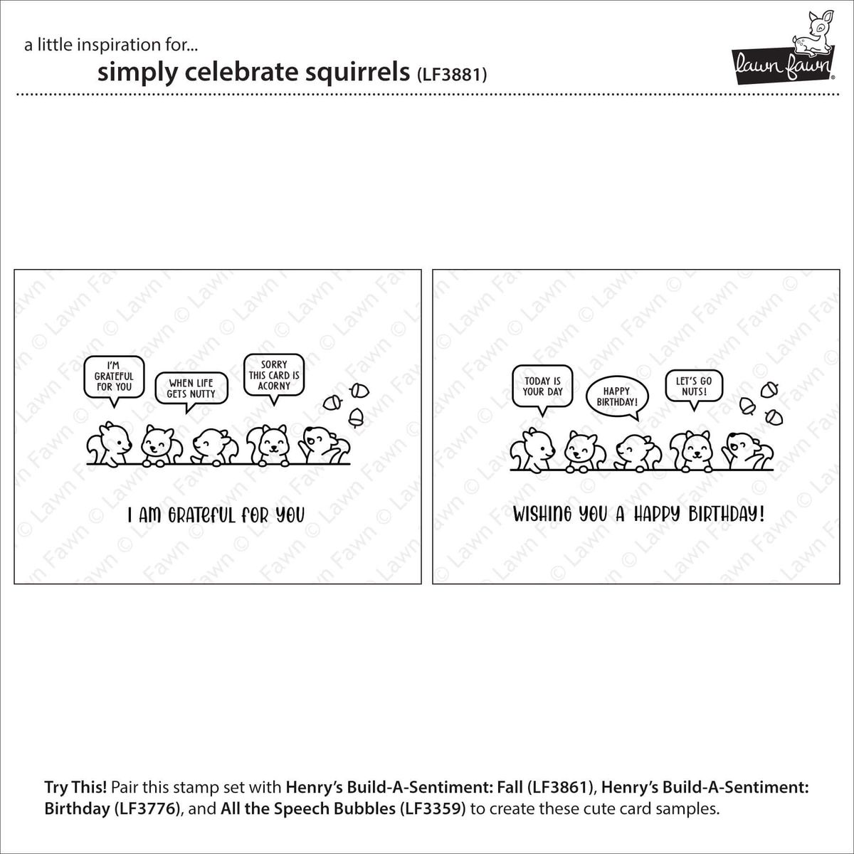 Simply Celebrate Squirrels Bundle