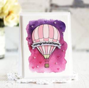 Bilde av Altenew Baby Balloon Stamp Set