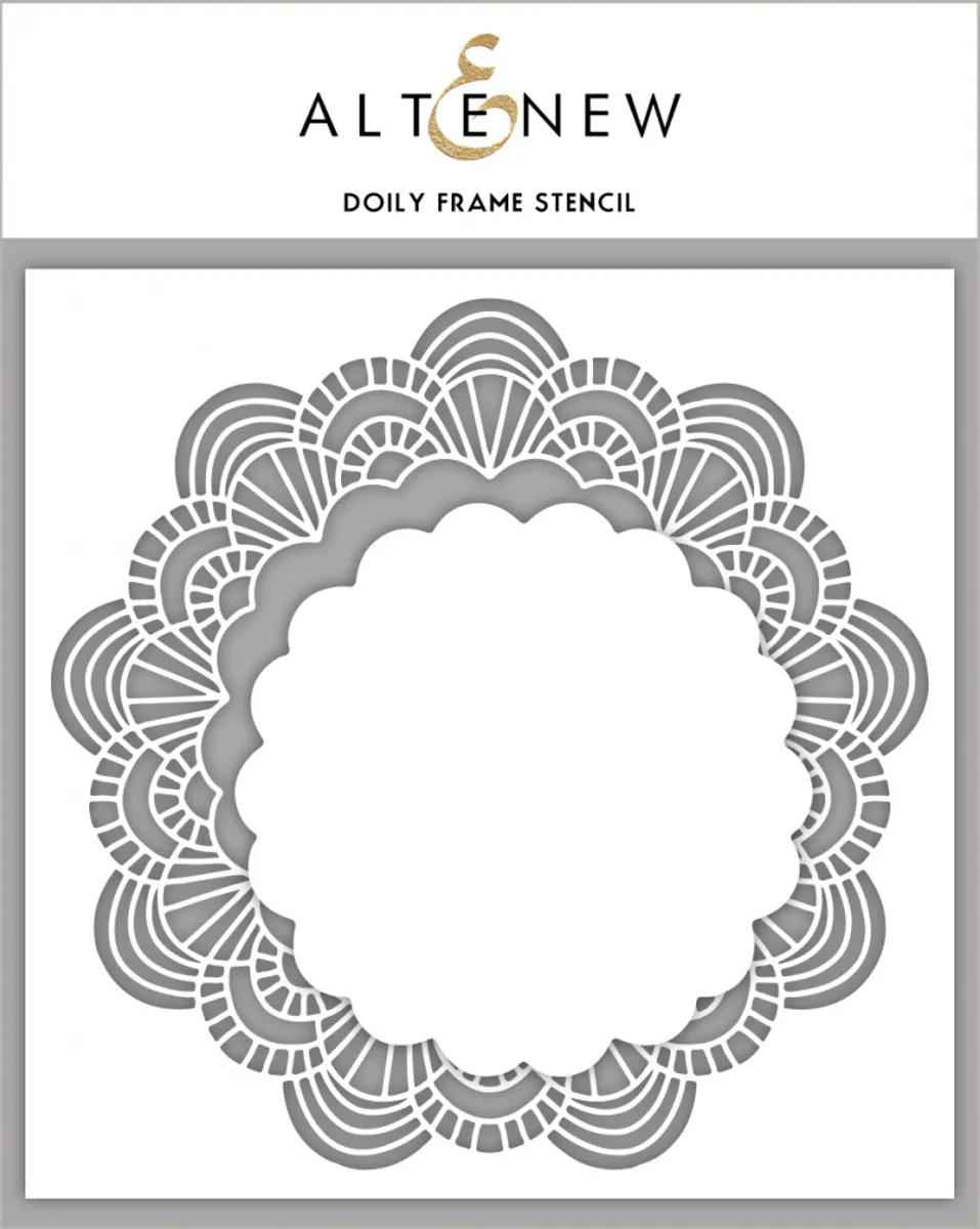 Altenew Doily Frame Stencil