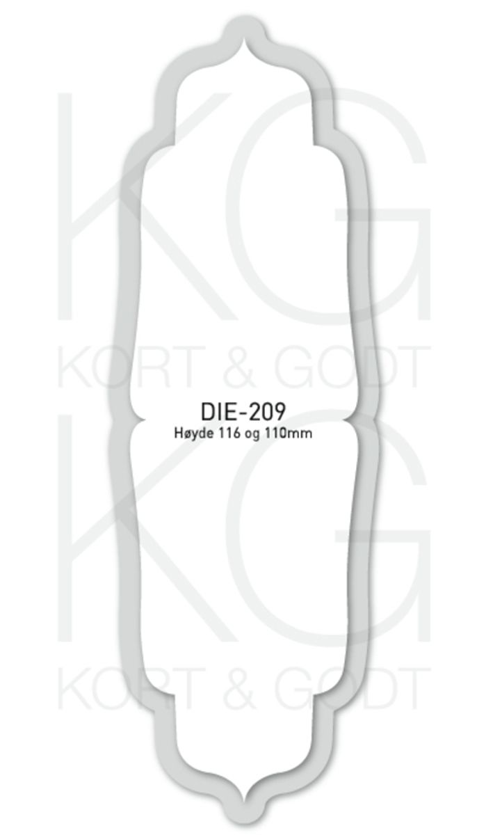 Kort og Godt Die 209