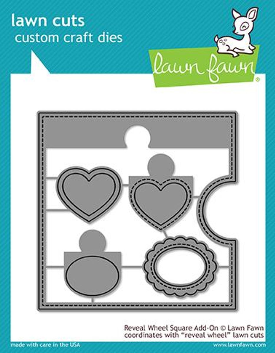 Lawn Fawn Reveal Wheel Square Add-On dies