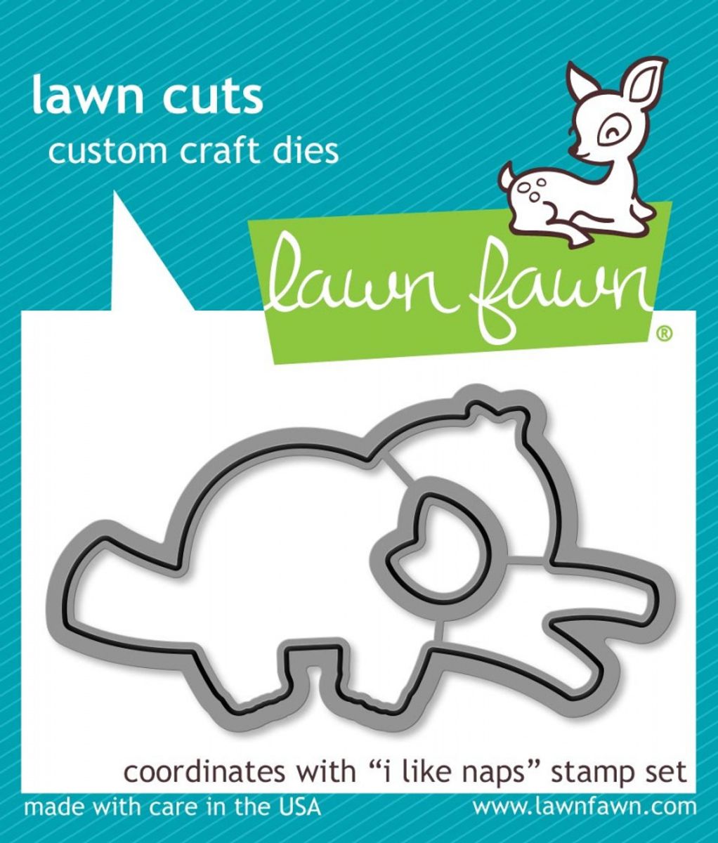 Lawn Fawn I Like Naps Dies