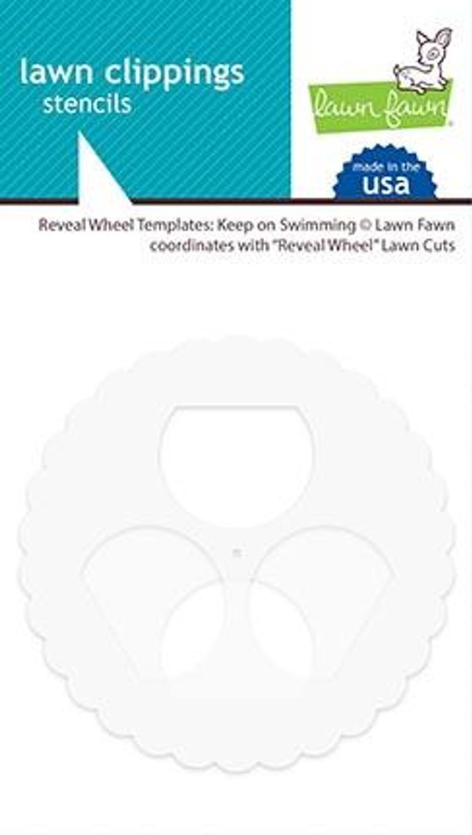 Lawn Fawn Reveal Wheel Templates: Keep on Swimming