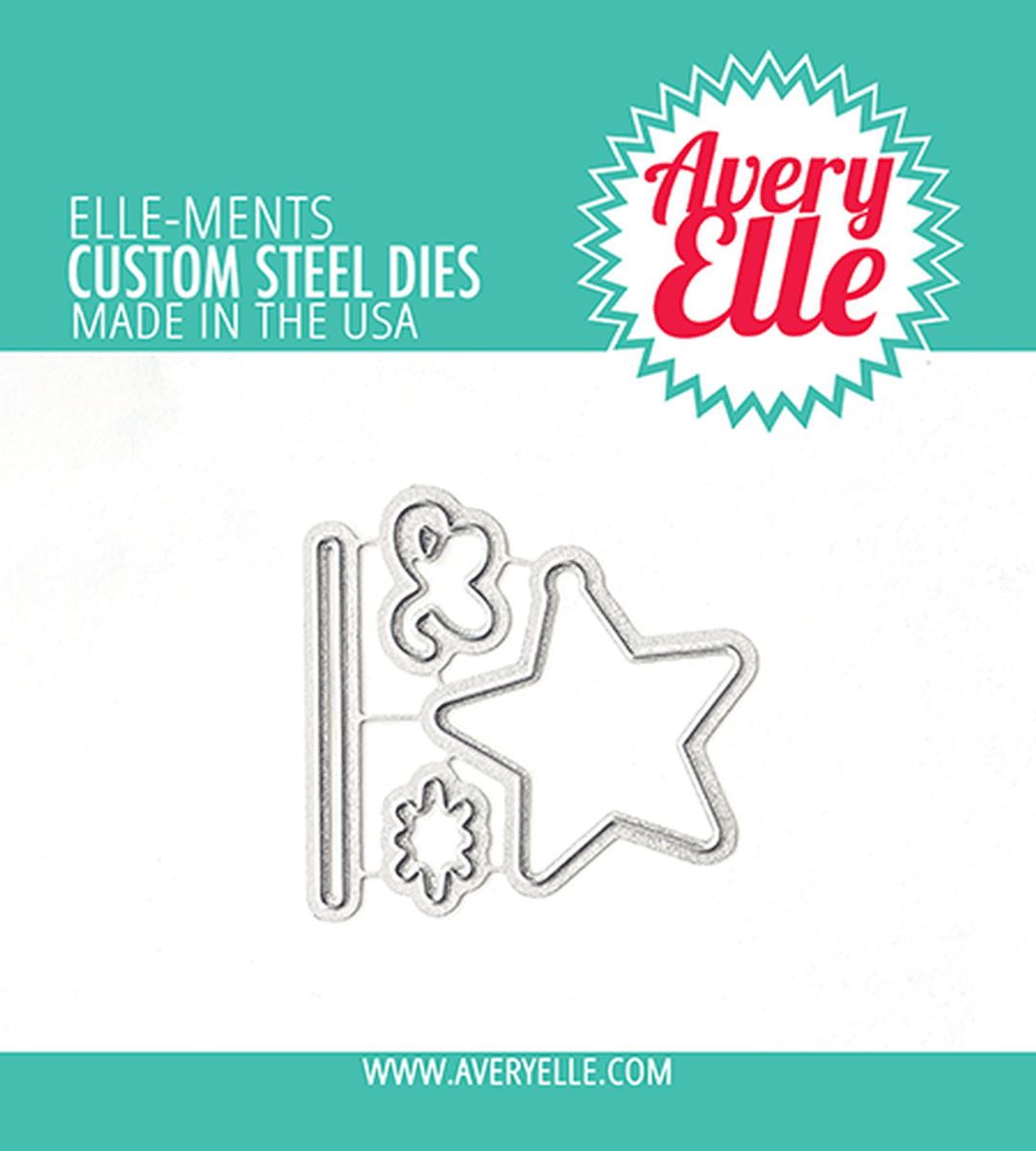 Avery Elle Layered Stars Stamp & Die Set