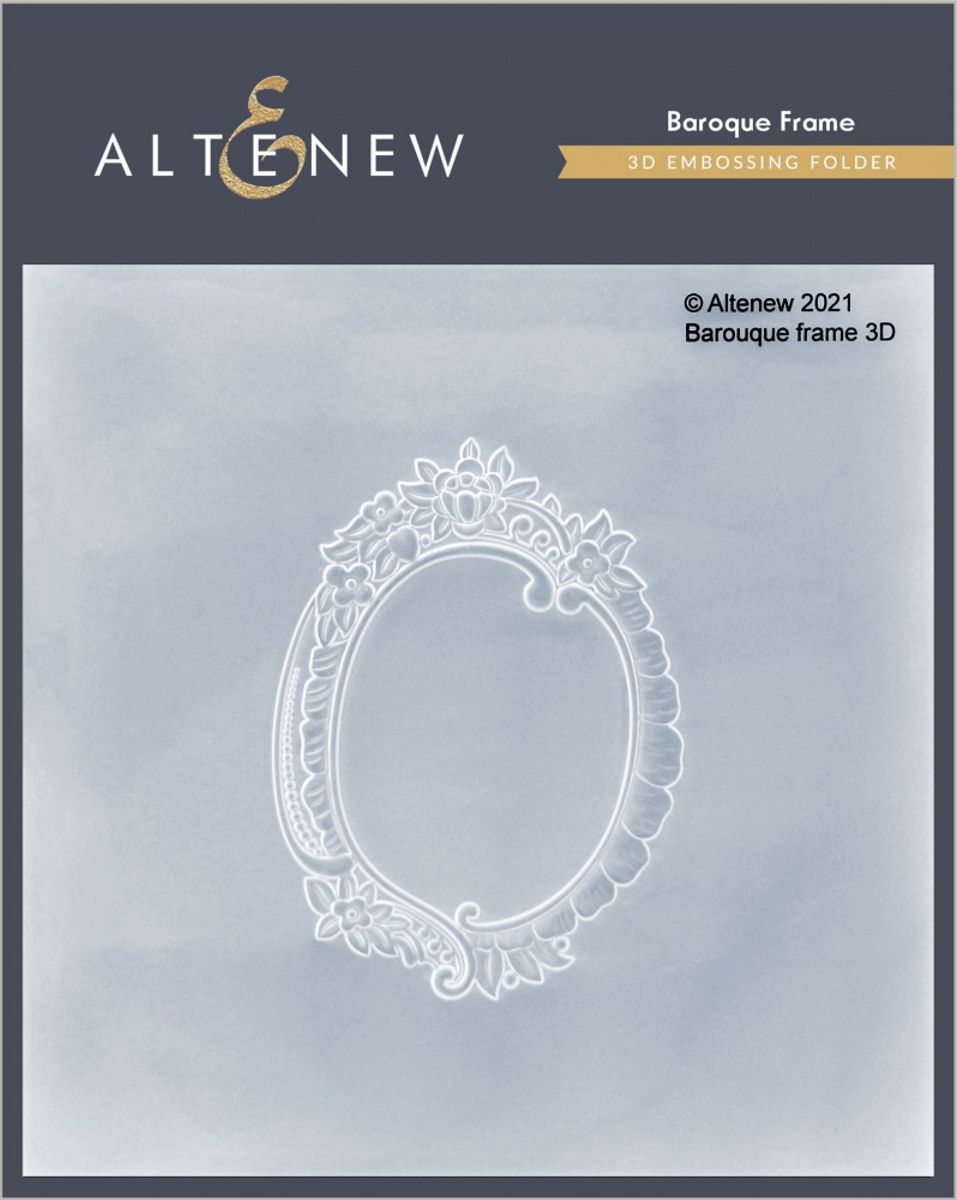 Altenew Baroque Frame 3D Embossing Folder