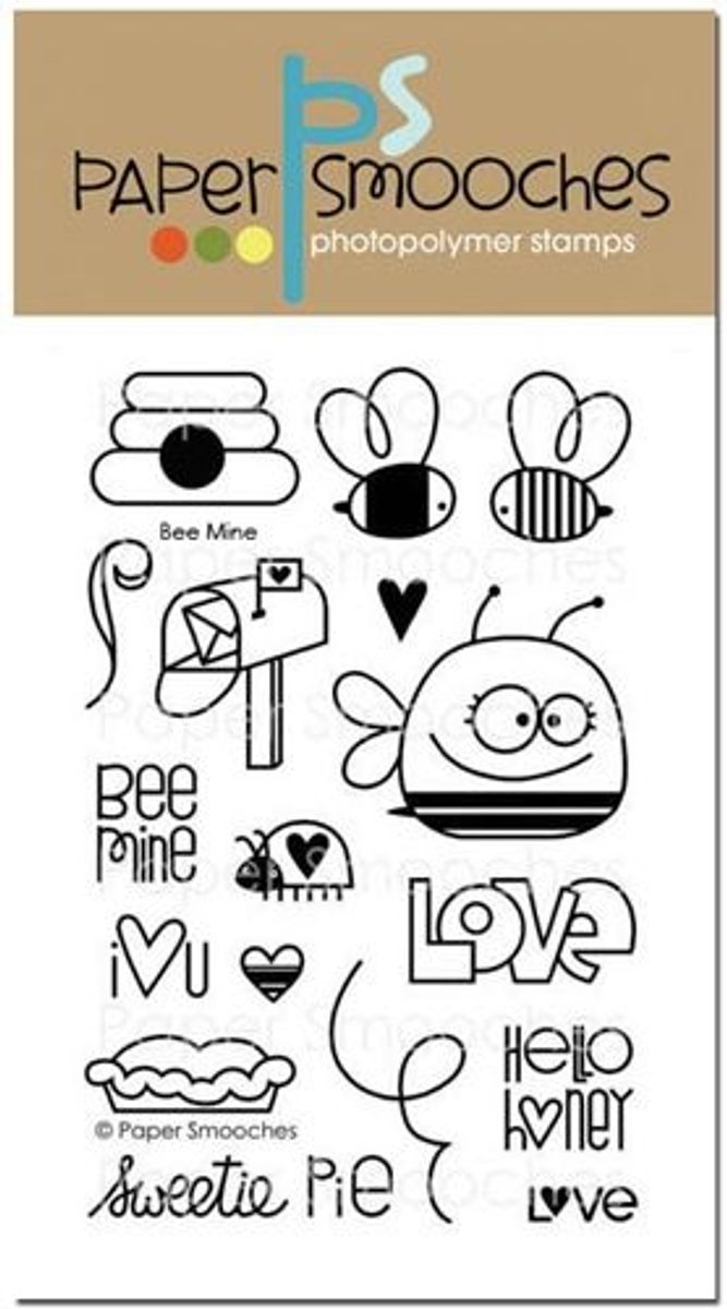 Paper Smooches Bee Mine Stamp Set