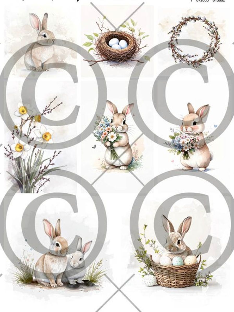 Papirdesign Motivark Påskeklipp