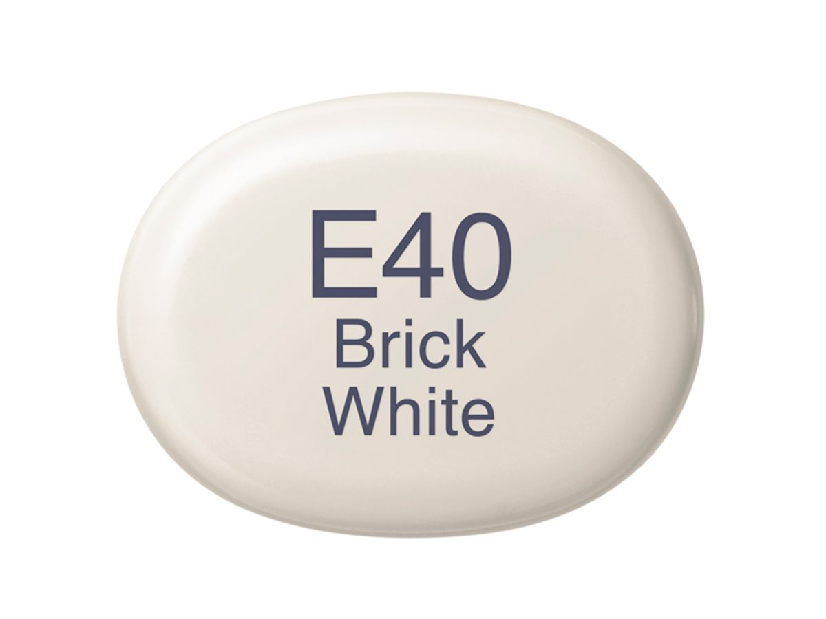 Copic Sketch E40 Brick White