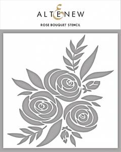 Bilde av Altenew Rose Bouquet Stencil