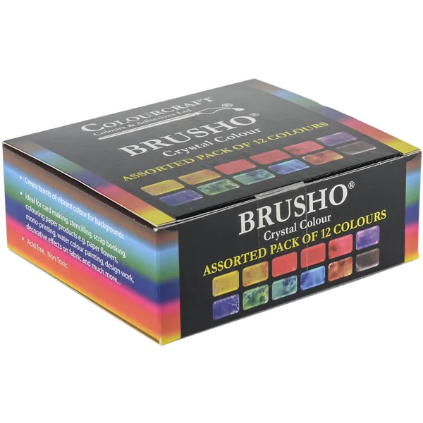 Hovedbilde Colourcraft Brusho Set 12