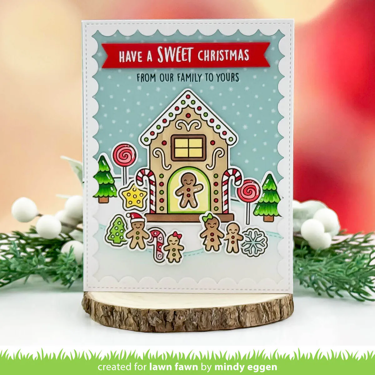 Gingerbread House Stamp Set