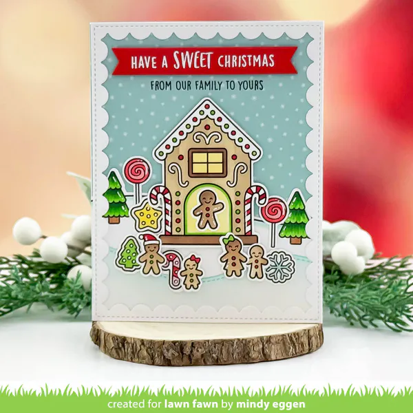Hovedbilde Gingerbread House Stamp Set
