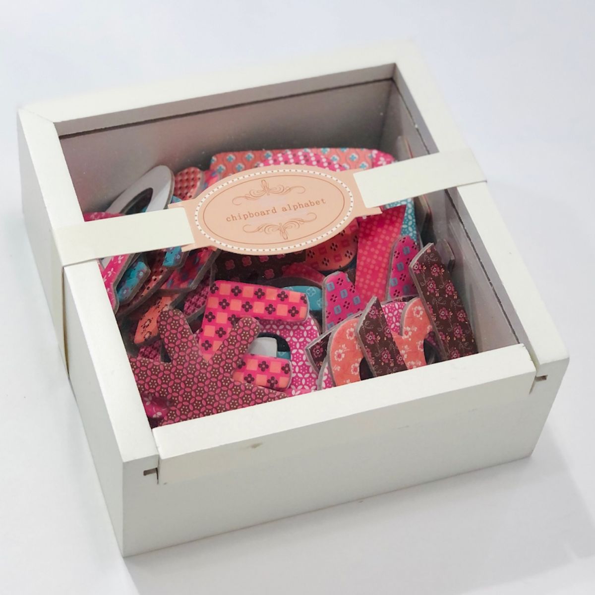 Prima Marketing Alpha Box - Bright Pink