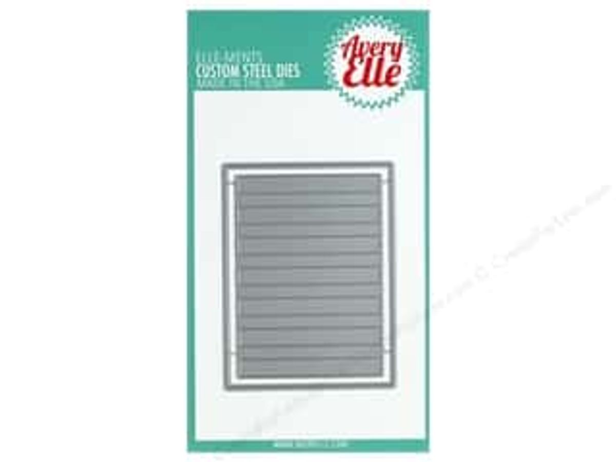 Avery Elle Focal Point Stripes Die