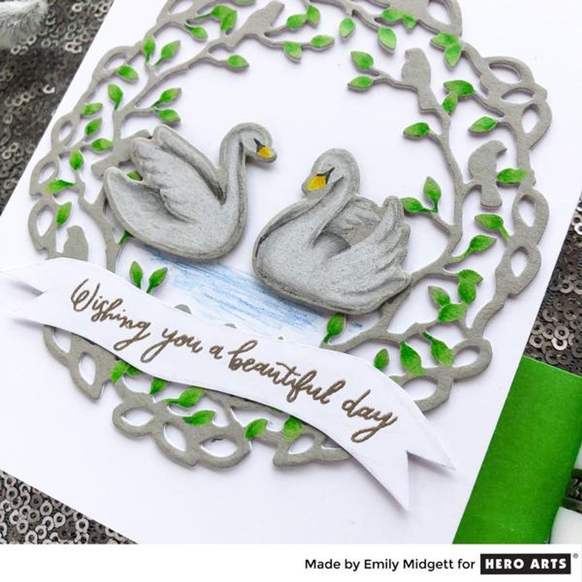 Hero Arts Bird Branches Fancy Dies