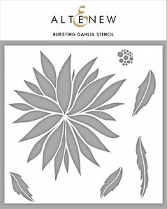 Bilde av Altenew Bursting Dahlia Stencil