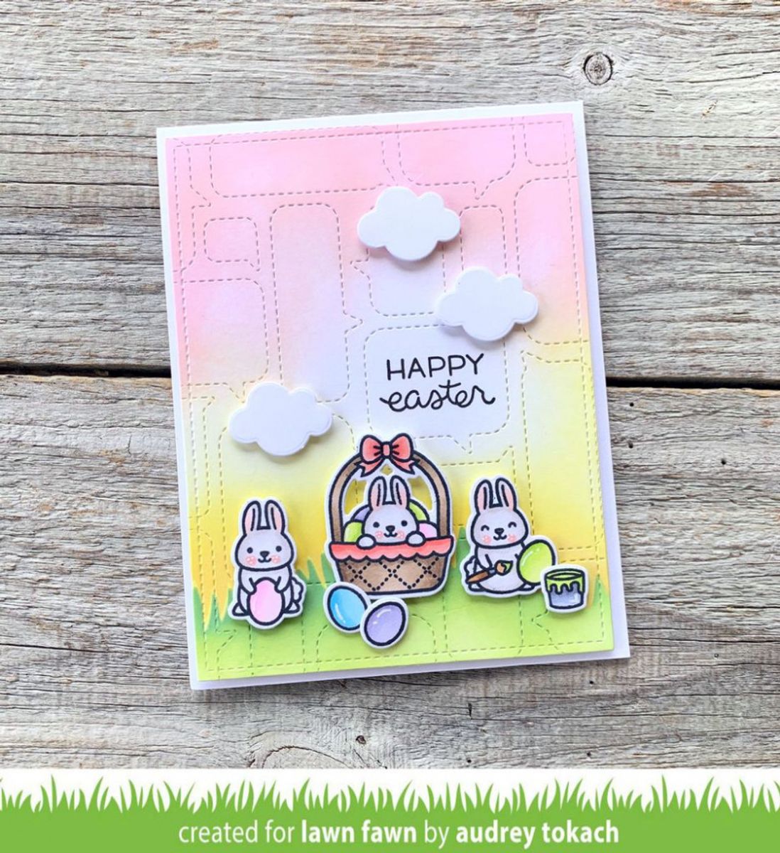 Lawn Fawn Easter Before 'n Afters Stamp Set
