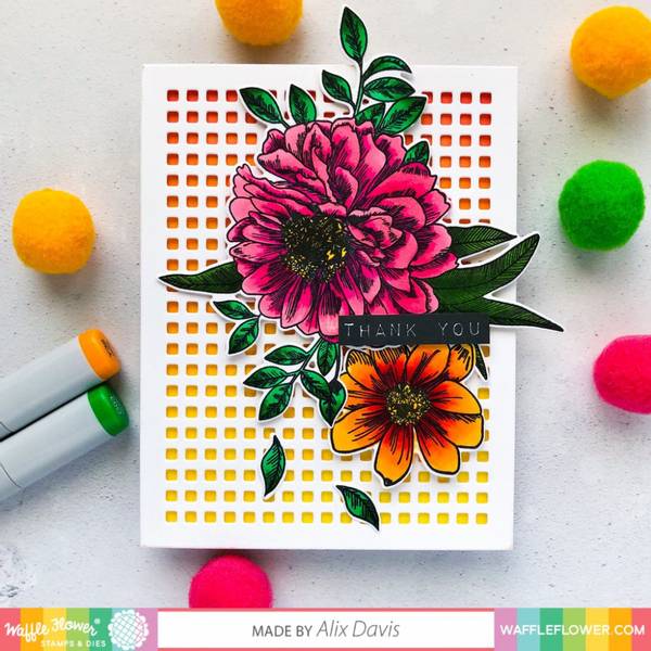 Bilde av Waffle Flower Micro Grid Panel 1 Die