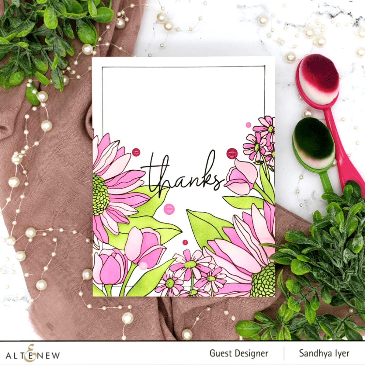 Altenew Craft Your Life Project Kit: Seasonal Blooms