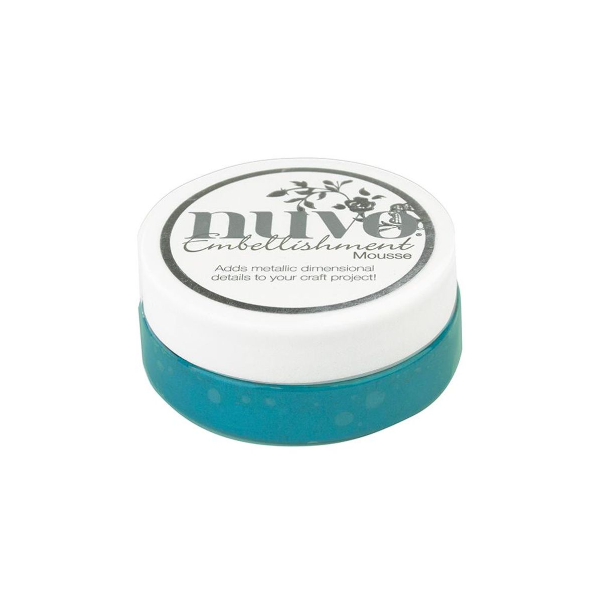 Nuvo Embellishment Mousse Pacific Teal