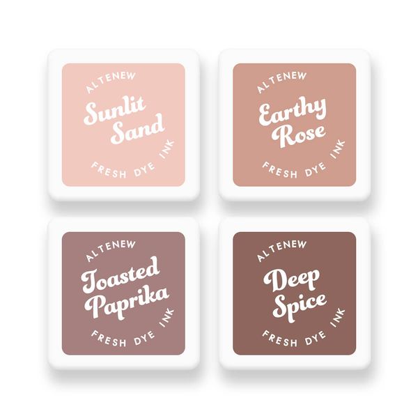 Hovedbilde Earthy Embrace Fresh Dye Ink Mini Cube Set
