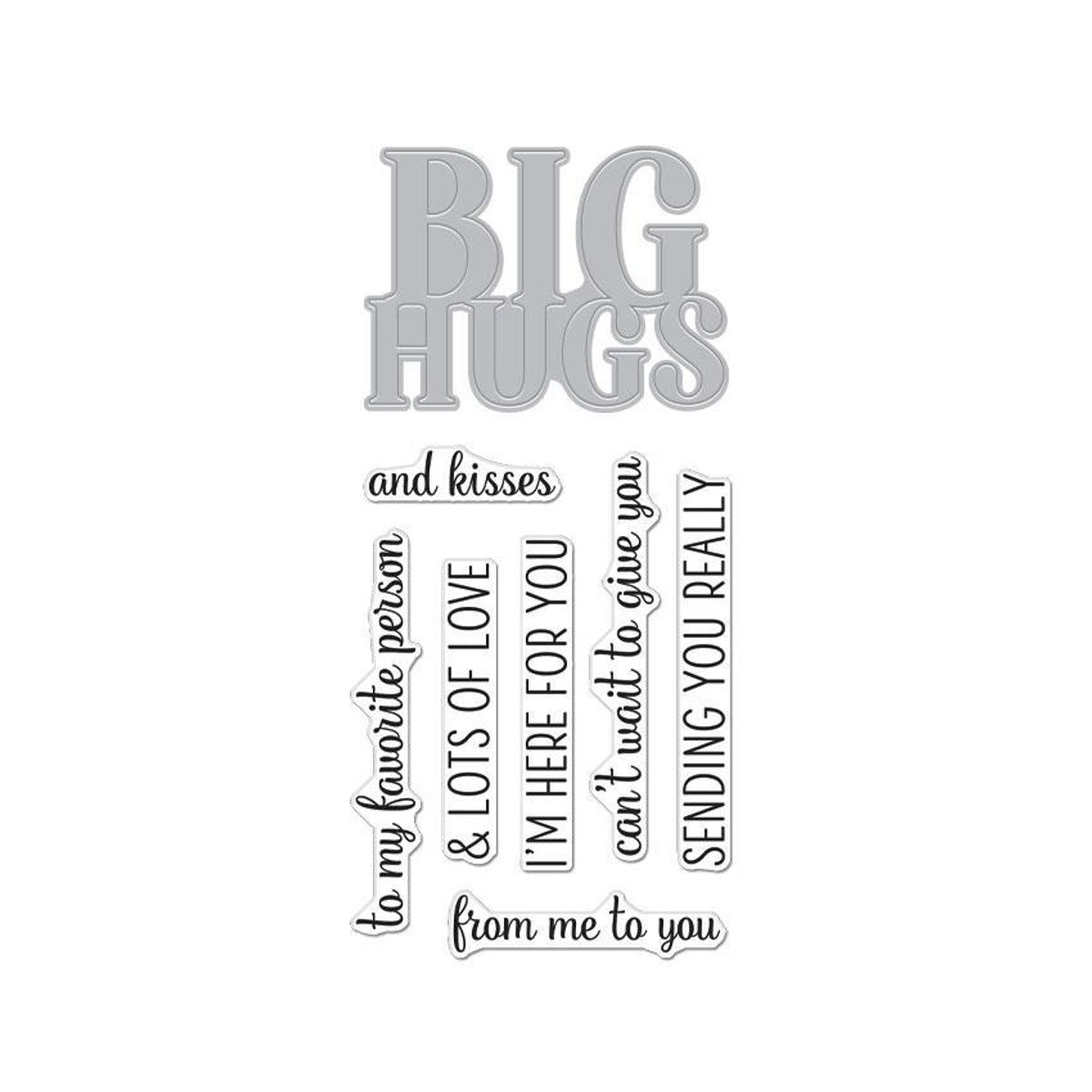 Hero Arts Big Hugs Stamp & Cut