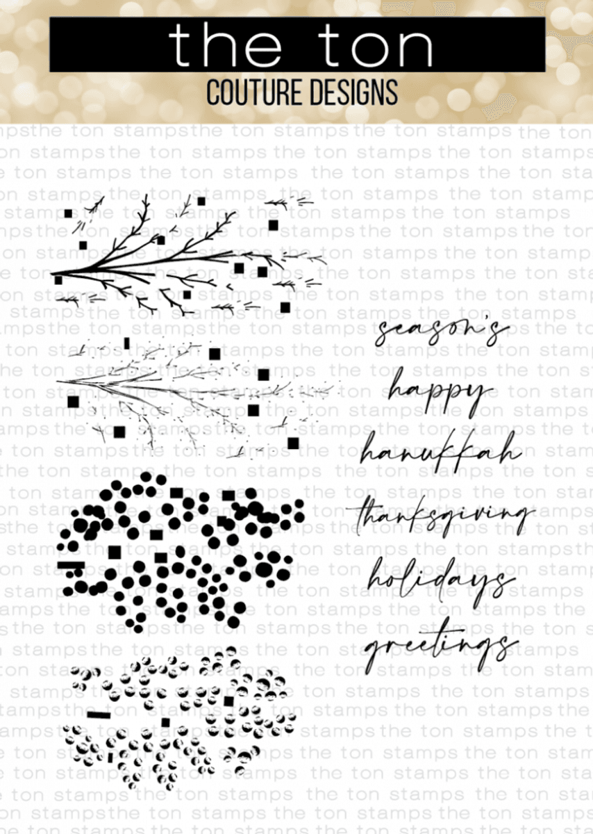 The Ton Berry Branches stamp & die bundle