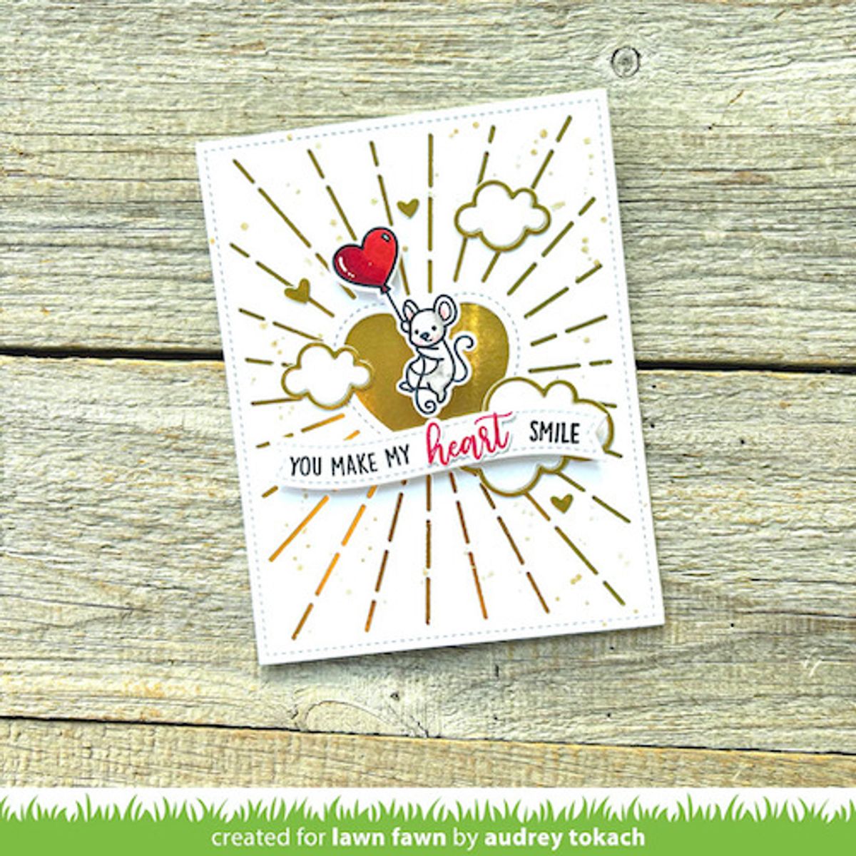 Lawn Fawn All My Heart Stamp Set