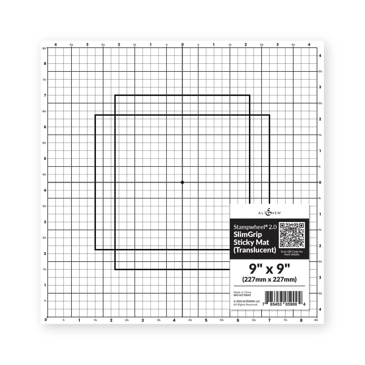 Altenew Stampwheel 2.0 SlimGrip Sticky Mat: Clear
