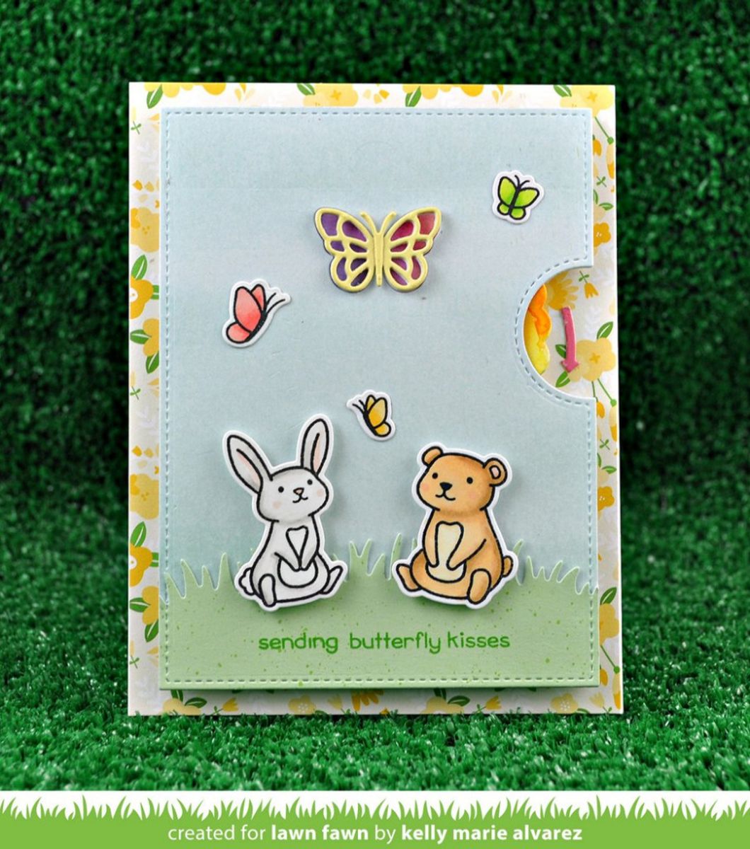 Lawn Fawn Reveal Wheel Butterfly Add-On Dies