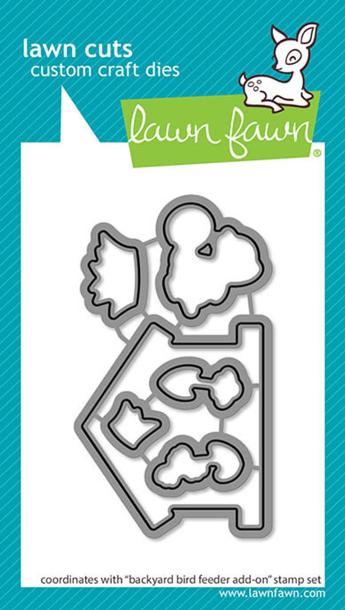 Lawn Fawn Backyard Bird Feeder Add-On Bundle