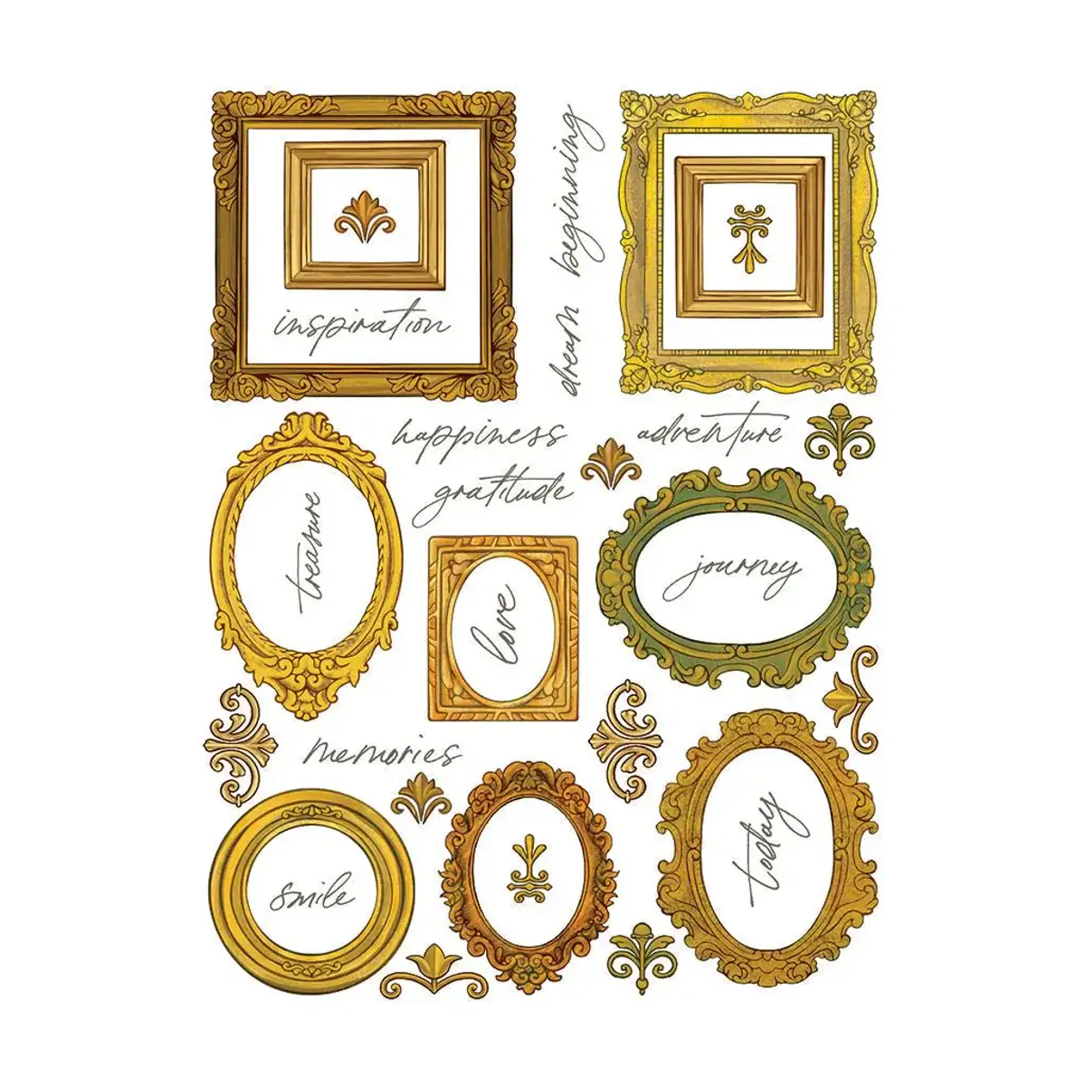 Hero Transfers - Ornate Frames