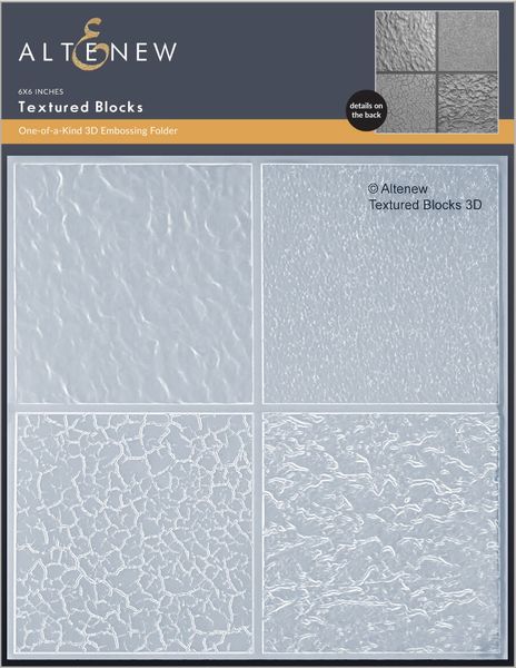 Hovedbilde Altenew Textured Blocks 3D Embossing Folder