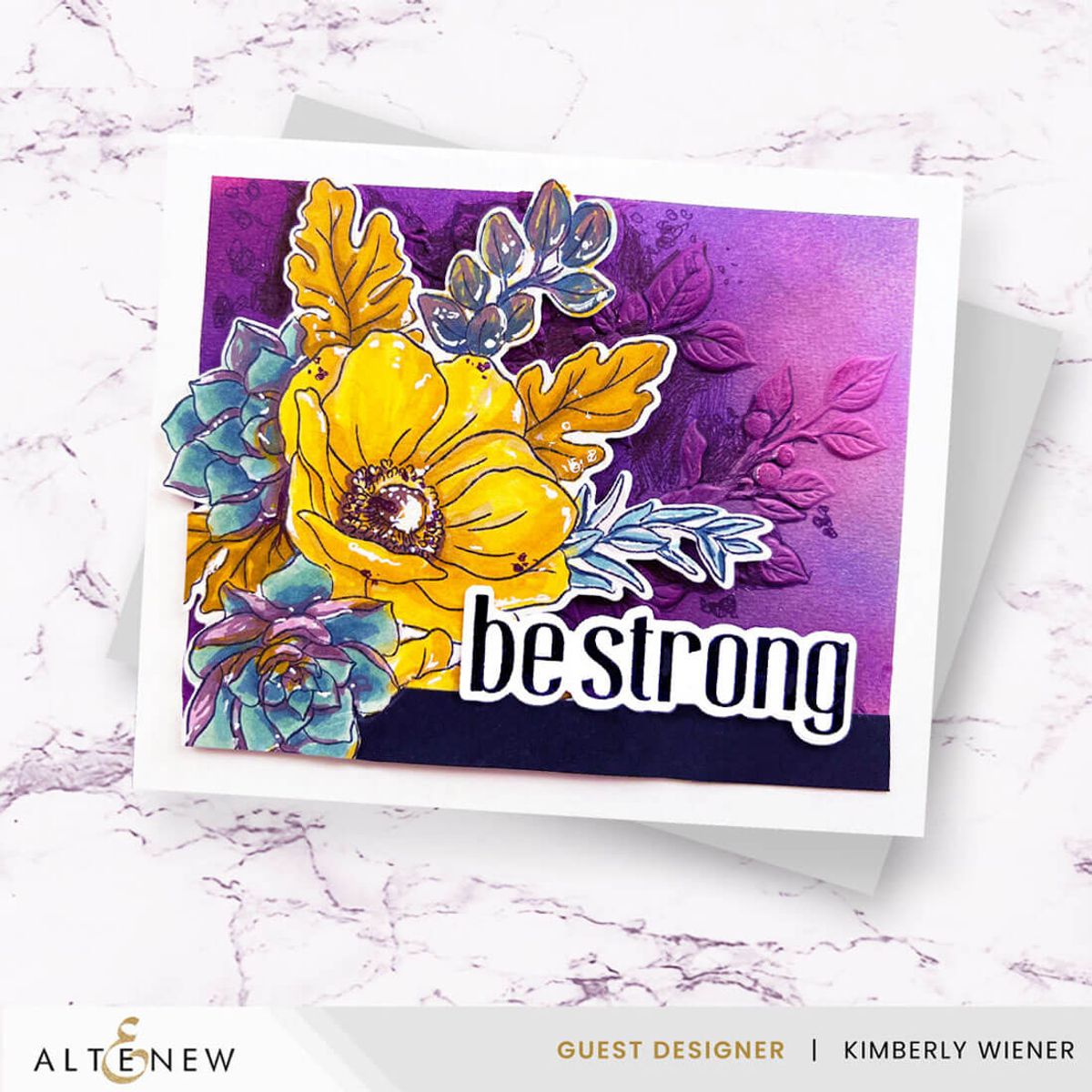 Altenew Build-A-Garden: Captivating Floral Swag