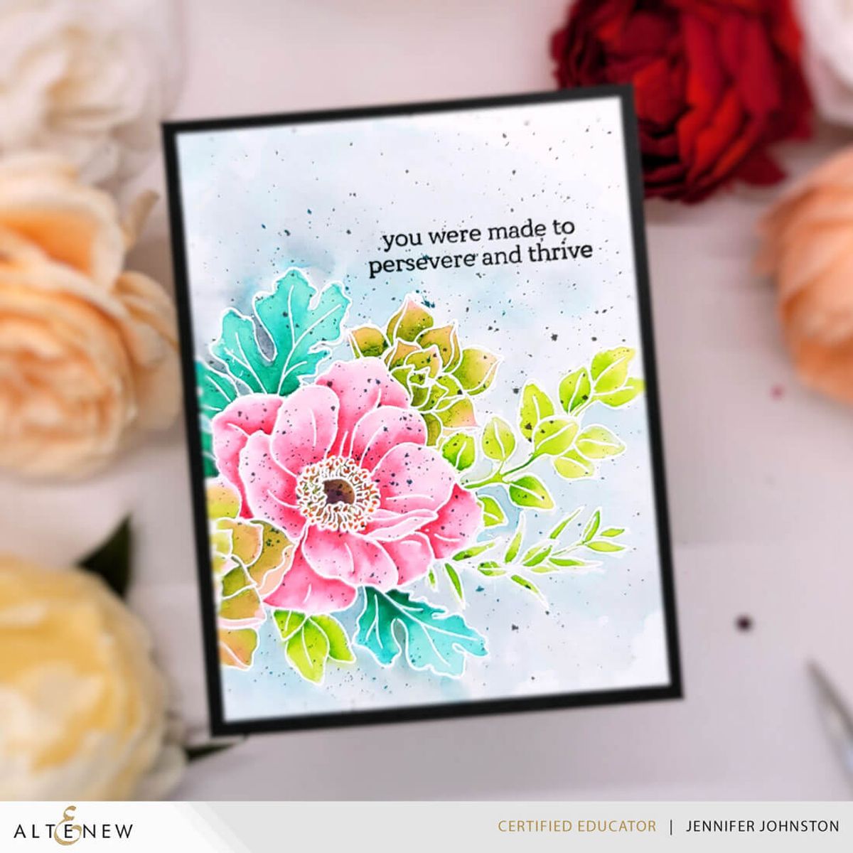 Altenew Build-A-Garden: Captivating Floral Swag