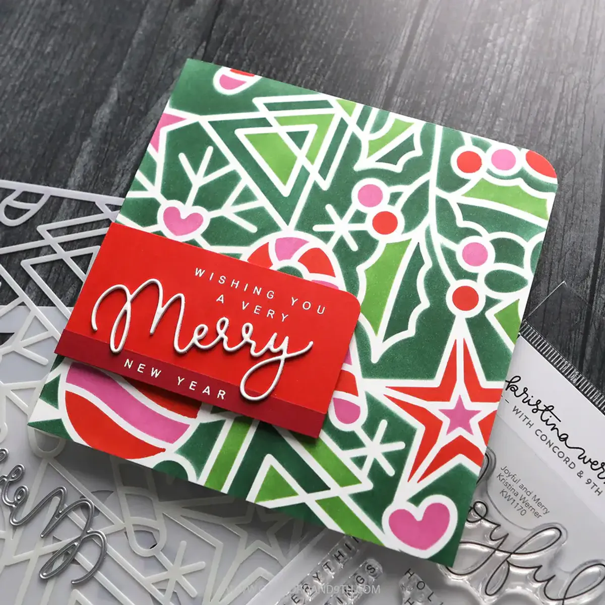 Kristina Werner Holiday Icons Stencil Pack