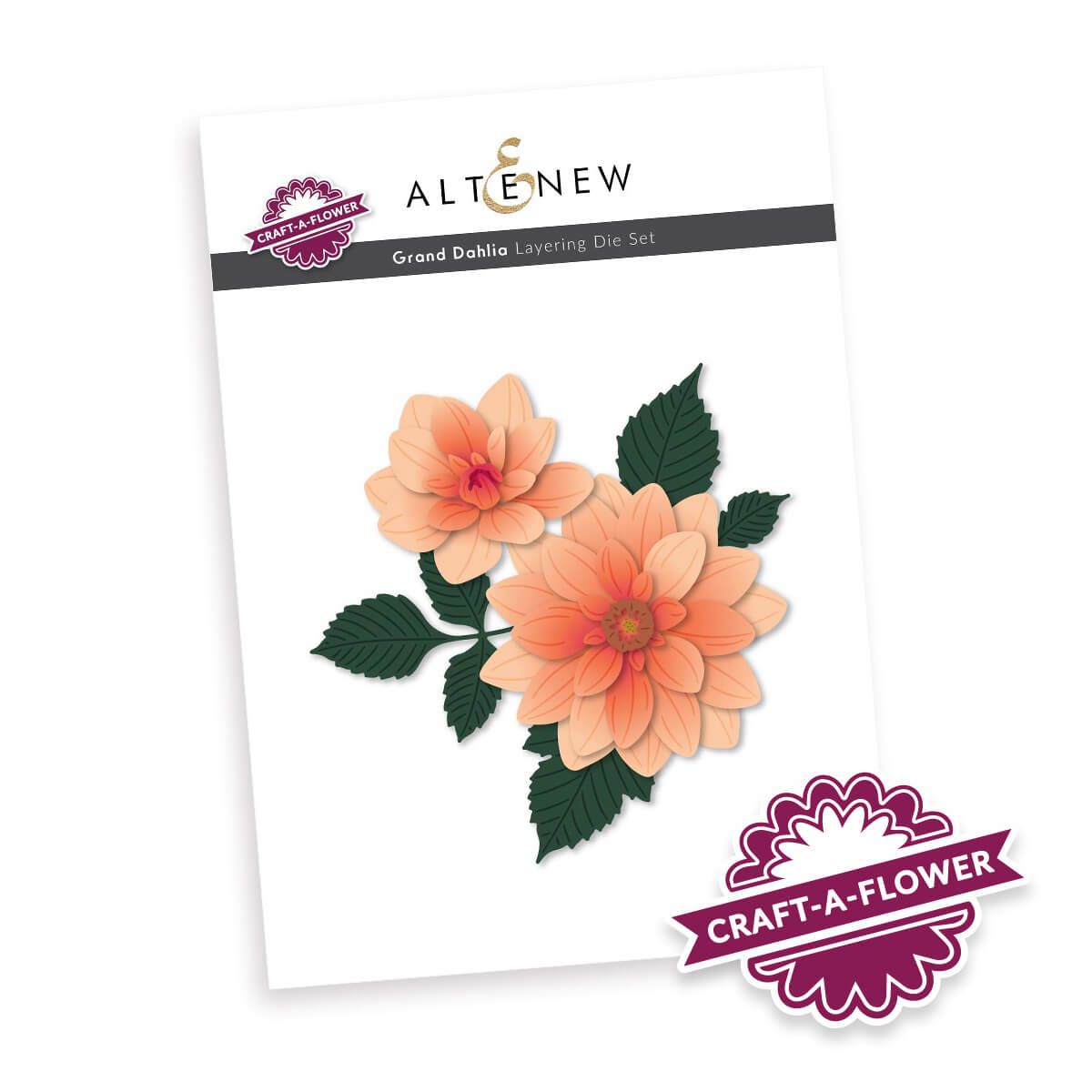 Craft-A-Flower: Grand Dahlia Layering Die Set