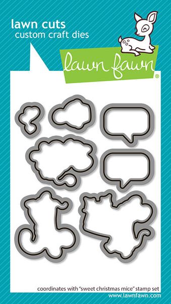 Hovedbilde Lawn Fawn Sweet Christmas Mice Dies