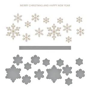 Bilde av Spellbinders Glimmering Snowflakes Hot Foil Plate 