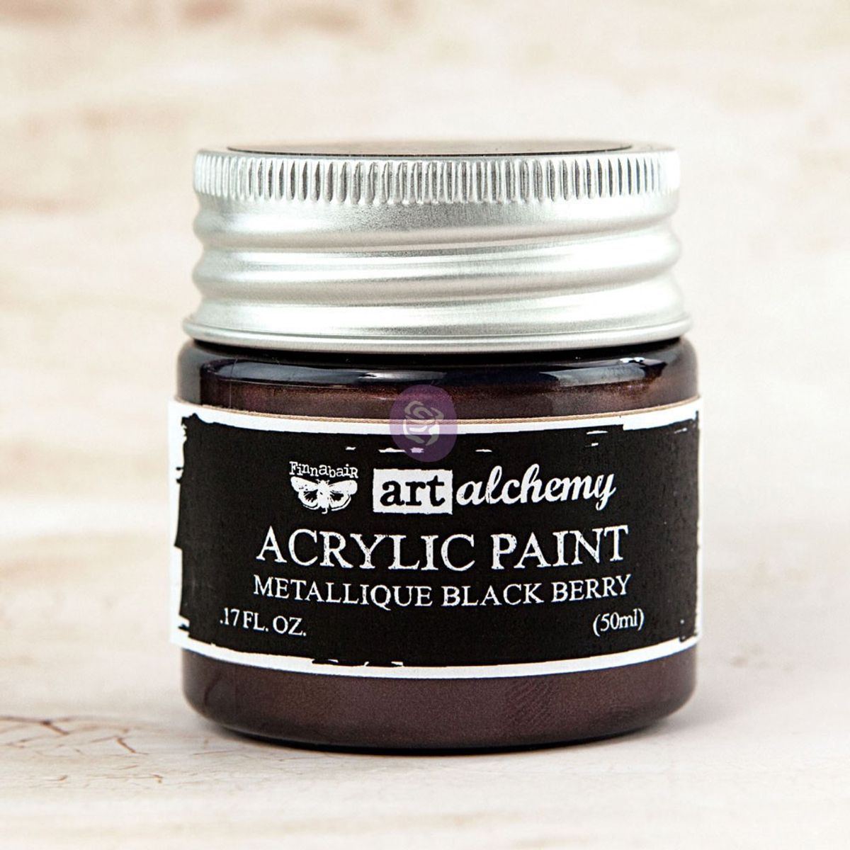 Art Alchemy Metallic Acrylic Paint - Blackberry