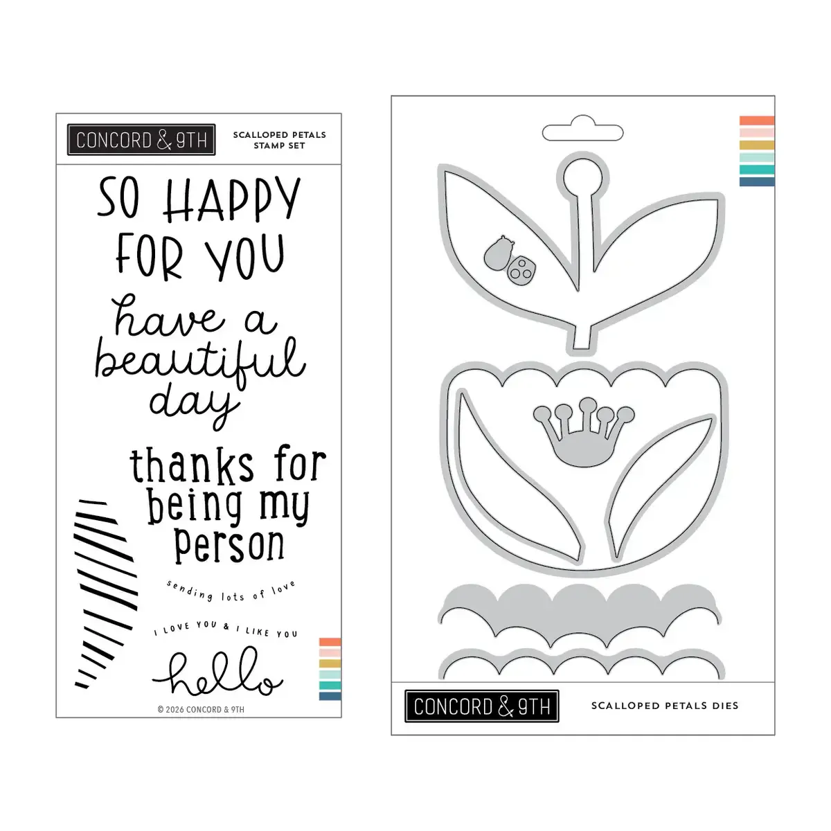 Concord & 9th Scalloped Petals Bundle